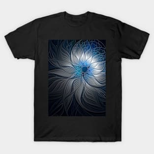 Silver and Blue T-Shirt